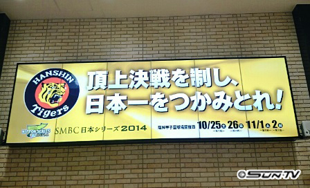 日本シリーズ！甲子園で開幕！ - 虎ギャル応援日記